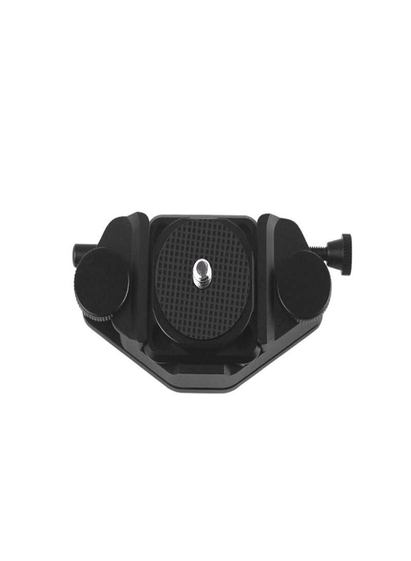 ADAI Capture Camera Clip Quick Release Aluminum Alloy with 1/4 Thread for Backpack Strap Waist Belt Mounting Compatible with Canon Nikon Sony DSLR - Image 1